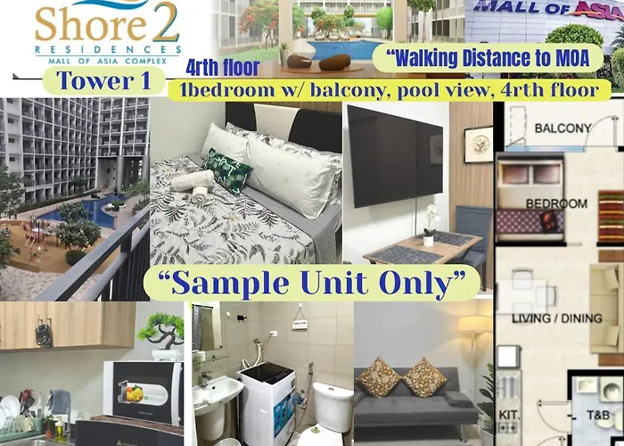 Aparthotel Shore Residences In Pasay Near In Mall Of And Airport