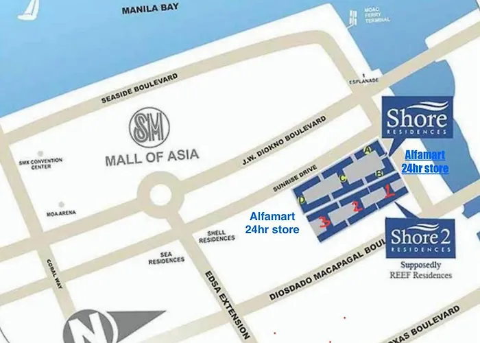 Shore Residences In Pasay Near In Mall Of And Airport